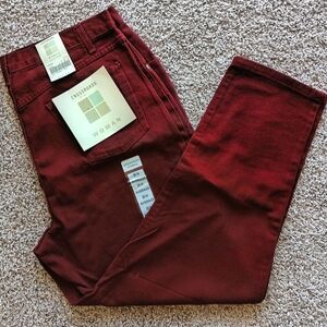 Crossroads Woman Burgundy Pants